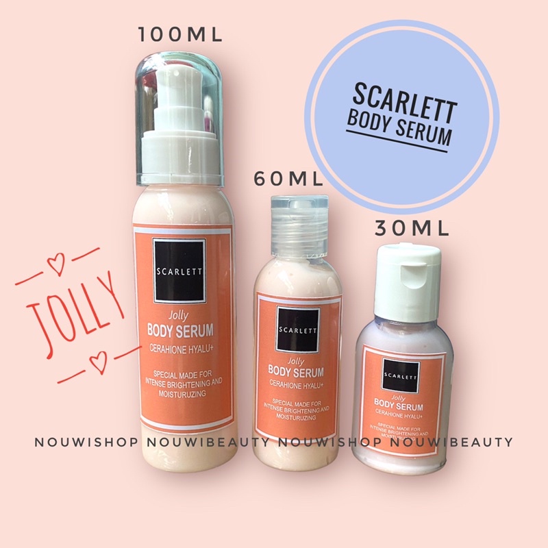 Scarlett Body Serum Charming Dan Jolly Mini Original | Travel Size