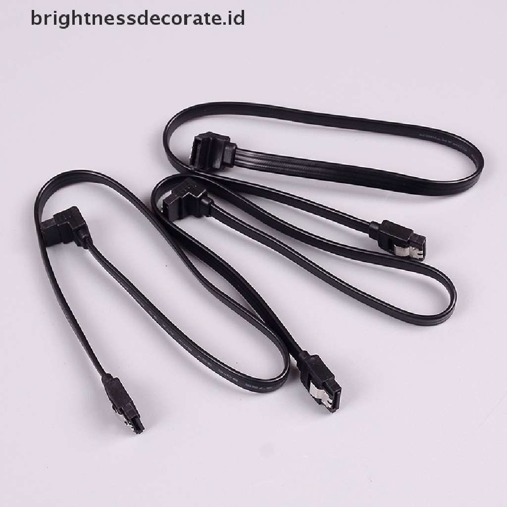 3pcs Kabel Data Sata 3.0 Iii Sataii 6gb / S Untuk Ssd Hard Drive