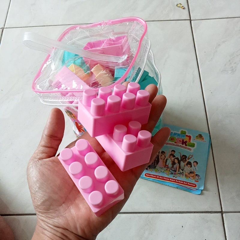 ocean block OCT 9200 - Mainan Anak Edukatif / Edukasi Kreatif Blok Block kolong besar isi 52 PC OCT9200  /     KREATIF BLOCK LEGO BLOCKS EDUCATION Isi 52 pcs - Mainan Balok Anak Blok