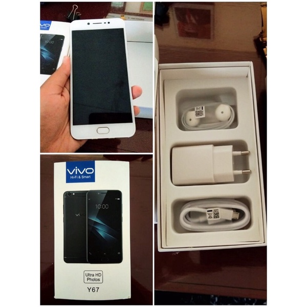 VIVO Y67 ORI RAM 4/64 GB BARU FULLSET SEGEL GARANSI 1TAHUN