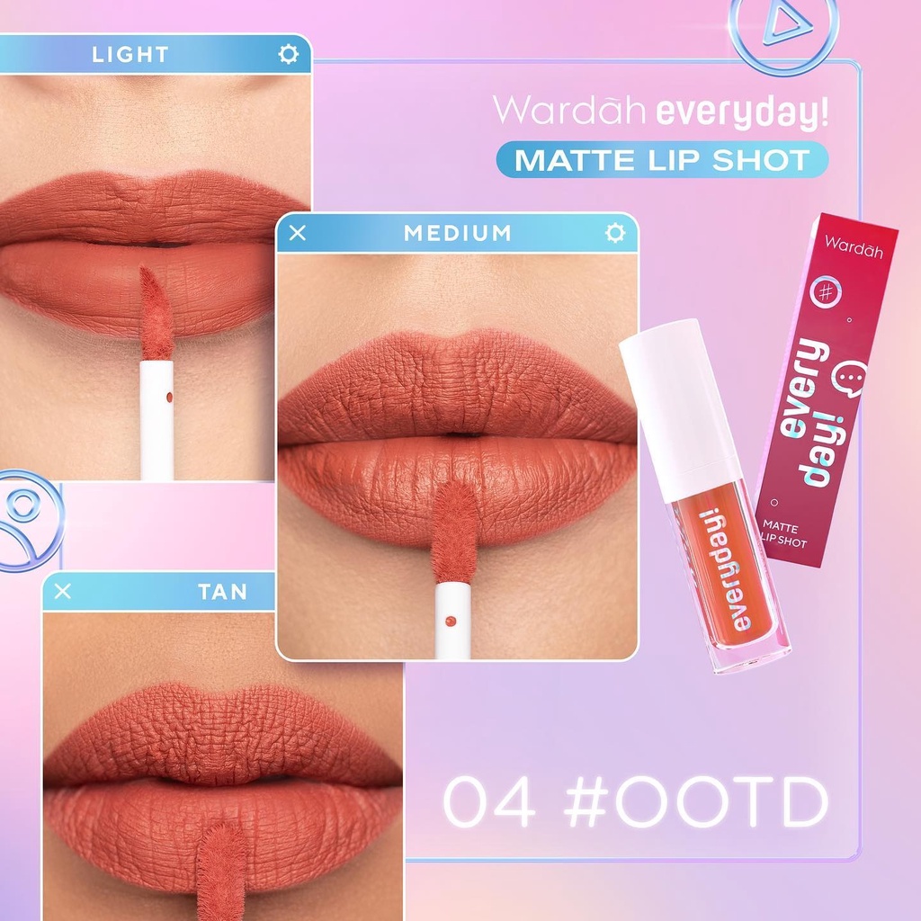 WARDAH Everyday Matte Lip Shot | Lip Cream