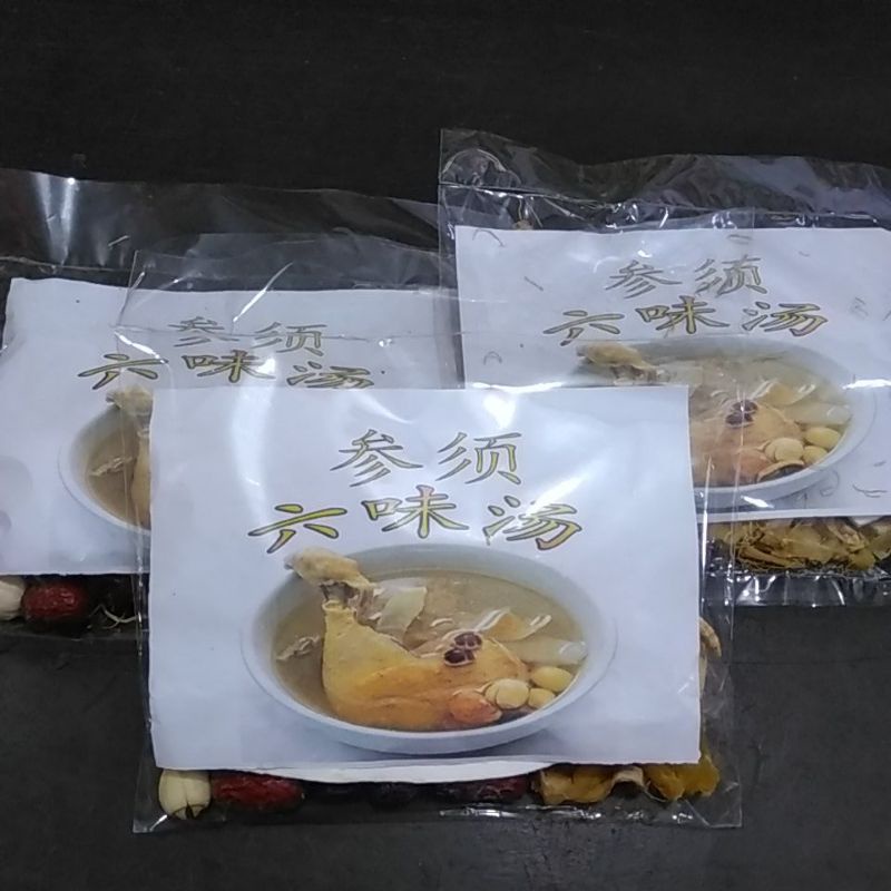 

Bumbu Tim Ayam Liu Wei Thang + Akar Ginseng / Semsi Liu Wei Thang / Rempah sop ayam