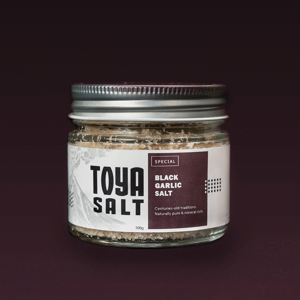 Special Black Garlic Sea Salt - Toya Salt / Garam Laut / Garam Bali / Black Garlic / Best Seller-2