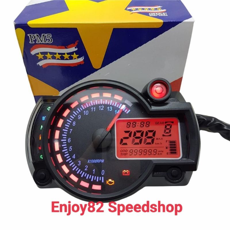 Speedo Meter Copy Koso Rx2 Digital Universal