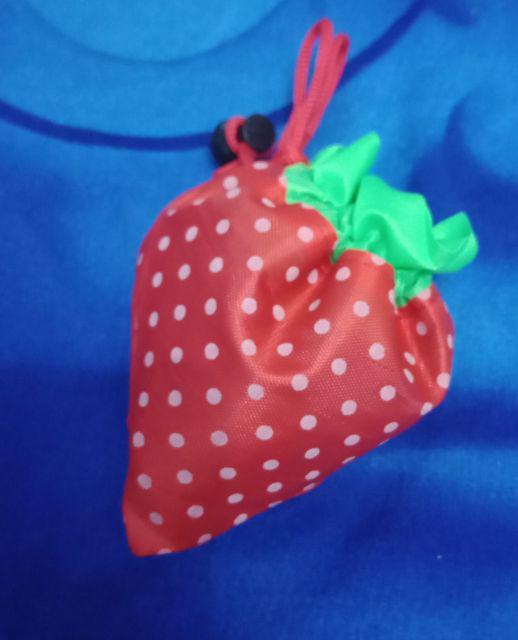 Tas Belanja Lipat Strawberry