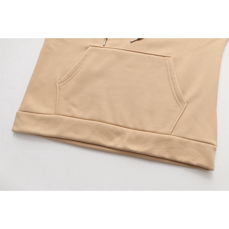 Vallina Bear and Bubble Tea Cartoon Hoodie Premium Fleece Sweater Wanita Korean Style-4