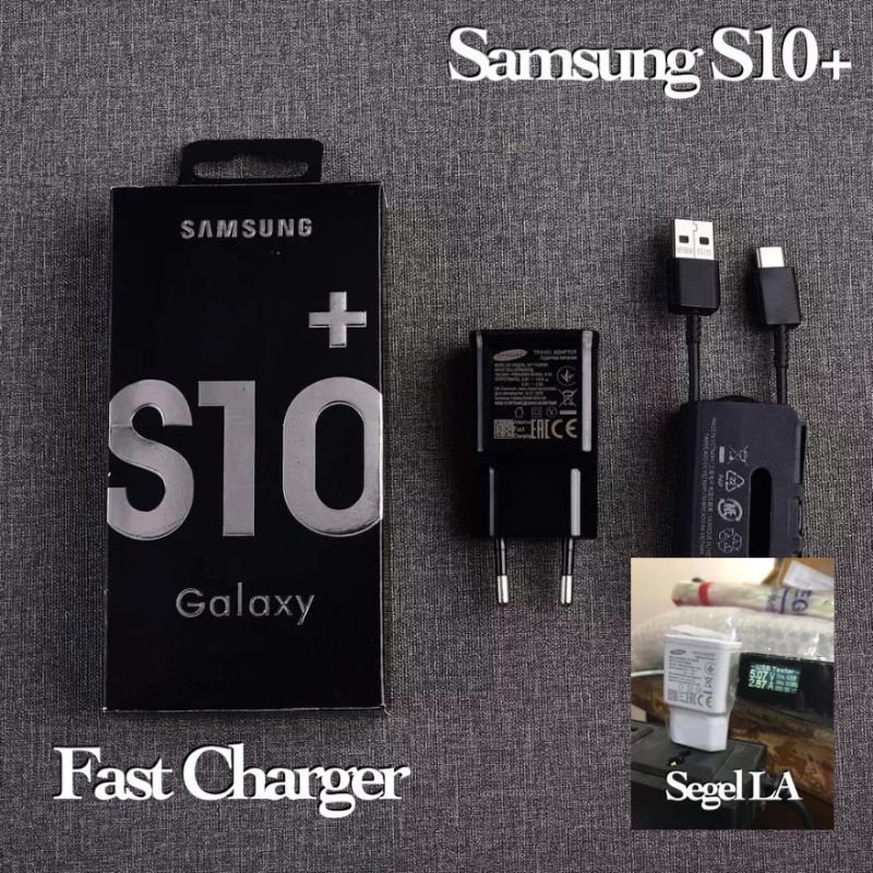 CHARGER TC CASAN SAMSUNG GALAXY S10+ ORIGINAL FAST CHARGING TYPE-C