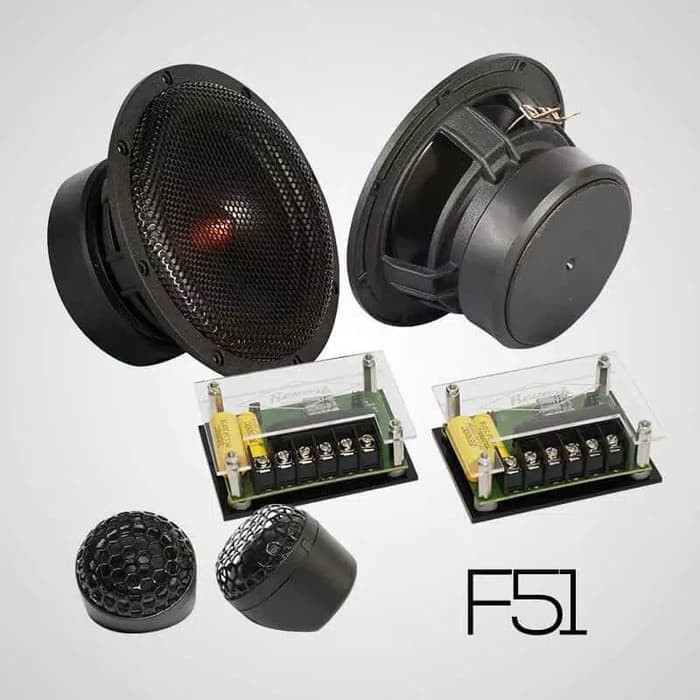 Paket Reverb Acoustic F51 tanpa passive crossover Peredam