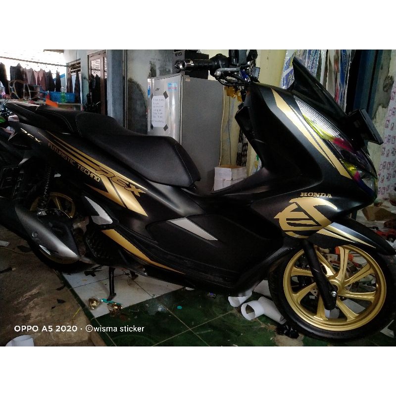 Stiker Body Pcx 150 / Stiker Cutting Pcx 150 / Stiker Variasi Pcx 150