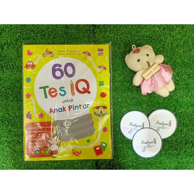 60 Tes IQ Untuk Anak Pintar HERRY PRASETYO Buku Anak Buku aktivitas anak