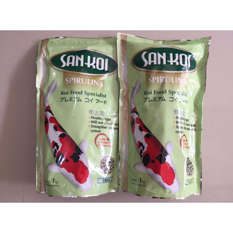 Makanan Pakan Ikan Koi San Koi