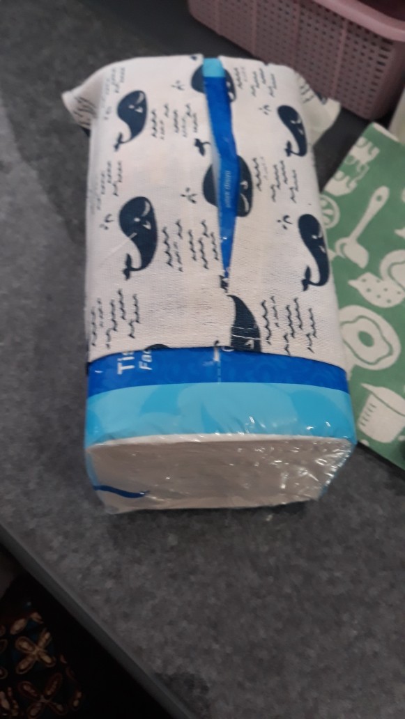 Kotak Tempat Tissue Kain Motif Lucu Bagus Kanvas Cover Tissue Mobil Tissu Tisu Tempat