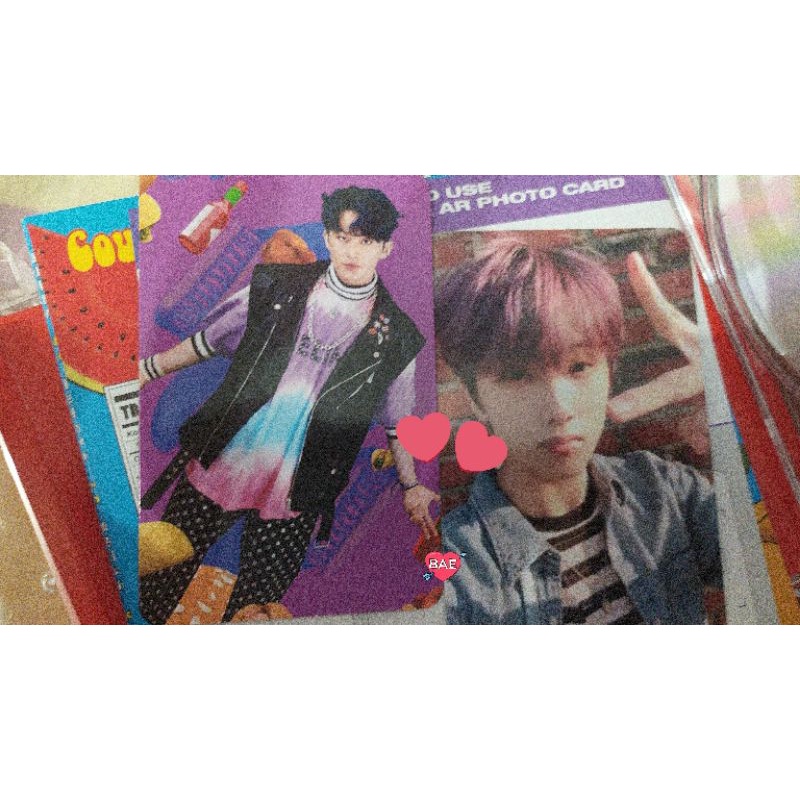 PHOTOCARD AR SELCA JISUNG/AR CLIP MARK