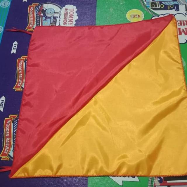 Bendera semapur semaphore ukuran 45 x 45 cm ( 1 pcs )