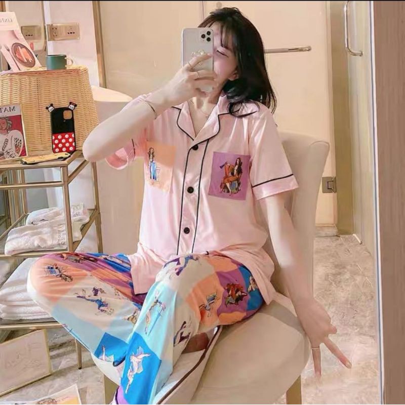 Piyama Cp import murah/fashion wanita import/baju tidur import murah C06-B1