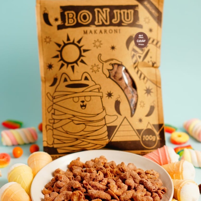 

Makaroni Bonju Rasa Cokelat