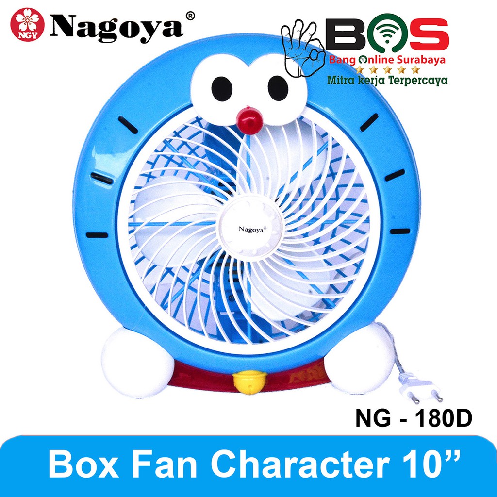 Kipas Angin Meja NAGOYA NG-180 Karakter Kipas Meja 10 Inch