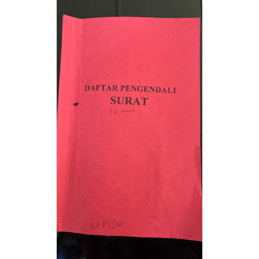 

Kartu Kendali Surat Masuk