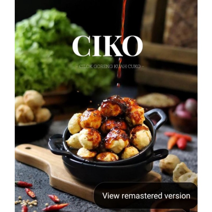 

CIKO (Cilok Goreng kuah Cuko)