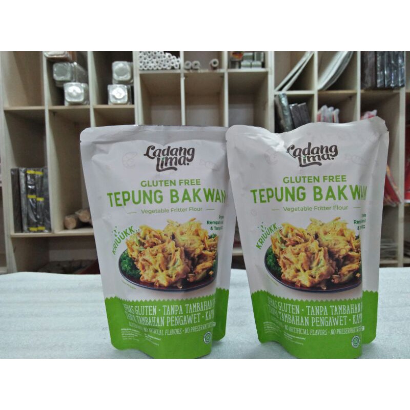 

Ladang Lima Tepung Bakwan Free Gluten 200gr