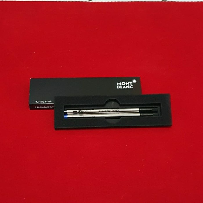 

Pulpen - Isi Pen Refill Montblanc Roller Black & Blue