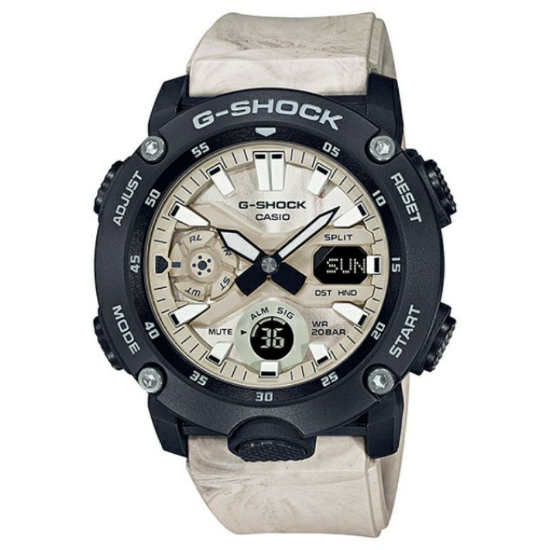 CASIO G-SHOCK GA-2000WM-1ADR / GSHOCK GA2000WM-1A ORIGINAL & GARANSI