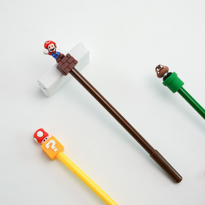 

Pen gel Mario Bros - Bolpen - Pulpen - Pena Karakter
