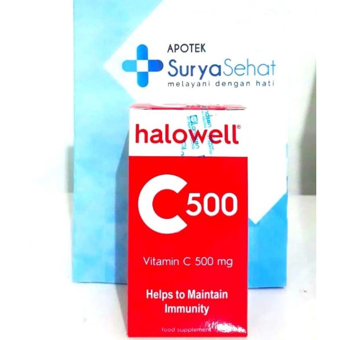 Halowell C 500mg isi 30 tablet