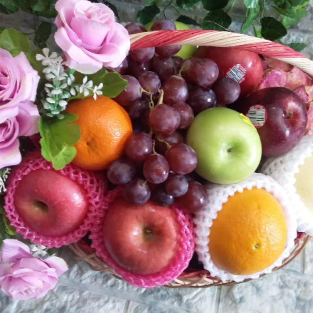Jual Fruits hampers untuk oleh oleh orang sakit atau buah tangan