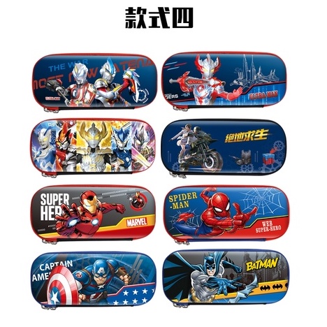 kotak pensil superhero import tempat pensil anak cowok hardcase