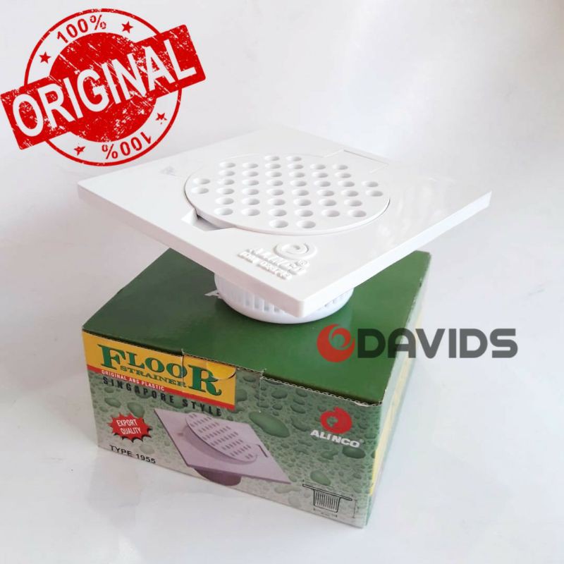 Alinco Floor Drain Saringan Got Plastik Kamar Mandi 1955 5inch