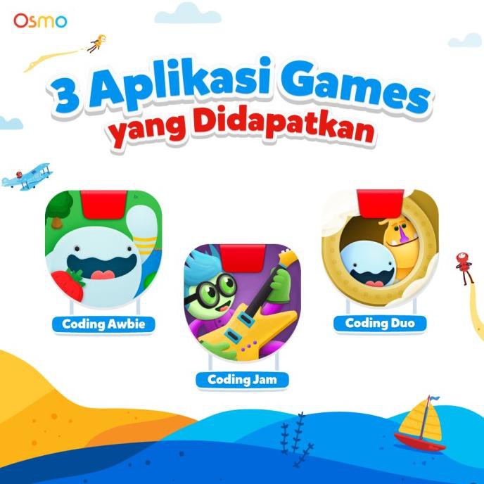 Promo Osmo Coding Family (Add-On Games) Usia 5-10Thn