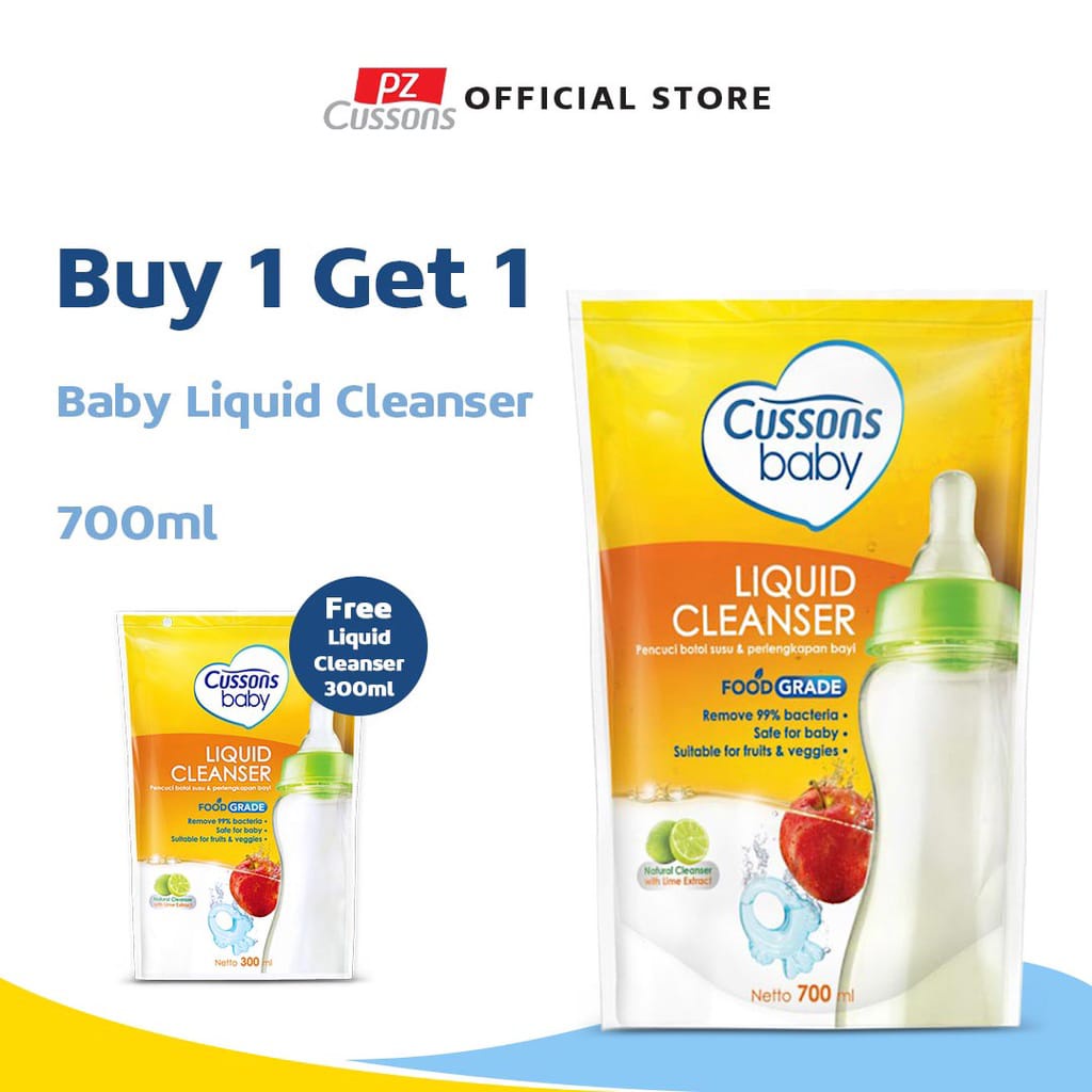 Cussons Baby Liquid Cleanser 700 ml FREE 300ml