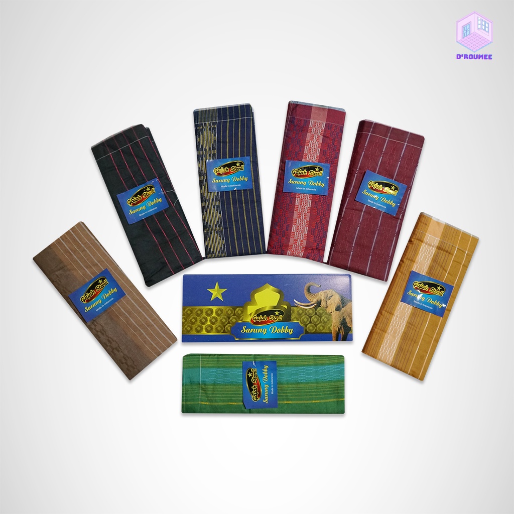 Sarung Gajah Starli Dobi Sarung Pria Kain Sarung Pria Muslim Pria Bawahan Muslim