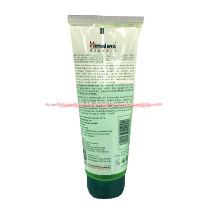 Himalaya Herbals Purifying Neem 100ml Face Wash Sabun Cuci Muka Pembersih Wajah Facewash Washing 100 ml