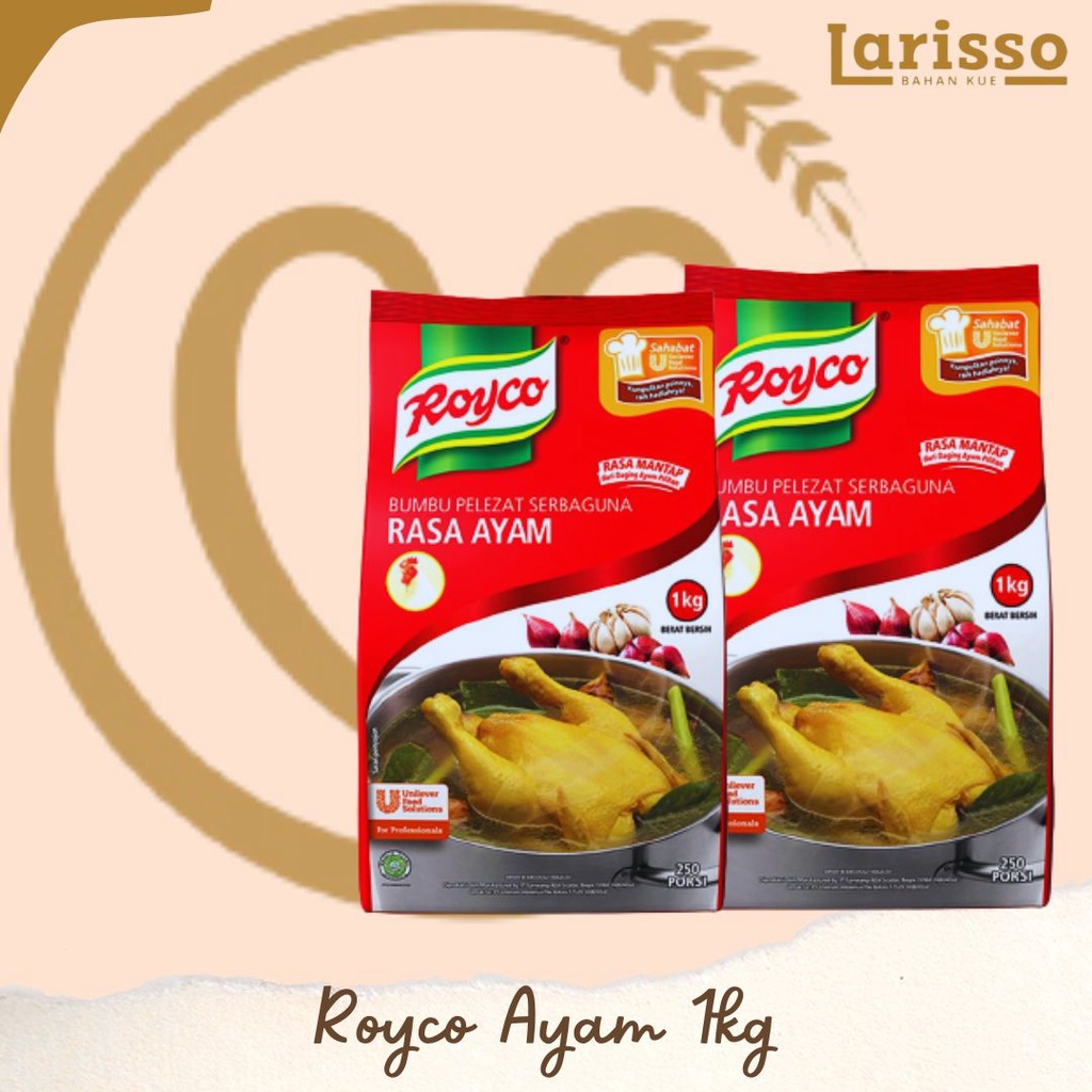 

ROYCO BUMBU PENYEDAP RASA AYAM 1kg