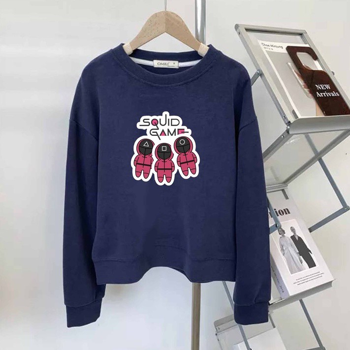 Sweater Squid Game Editon Sweater Wanita Oversize M - XXL Best Seller