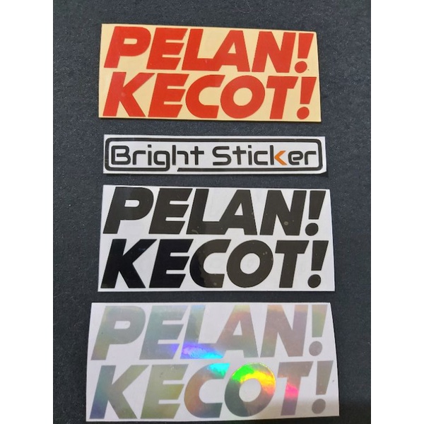 STICKER PELAN KECOT CUTTING