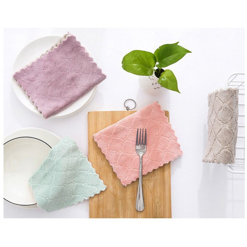 Kain Lap Tangan Handuk Magic Praktis Handuk Mini Microfiber Cuci piring Towel Travel