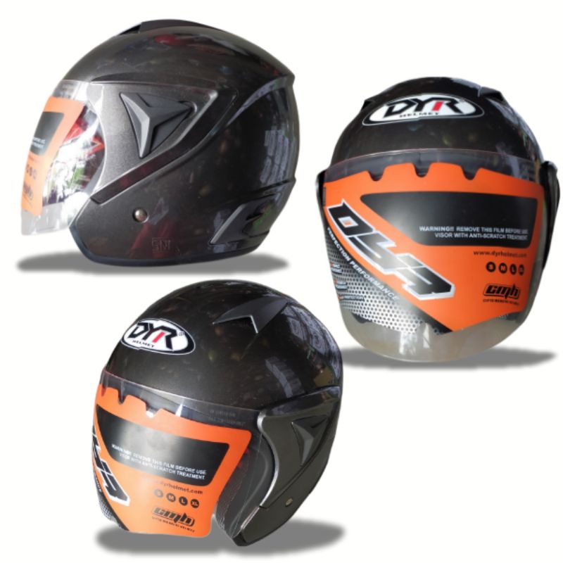 Helm Original DYR Dewasa Standart SNI polos | Helm keren safety murah berkwalitas || Vision 1 || COD
