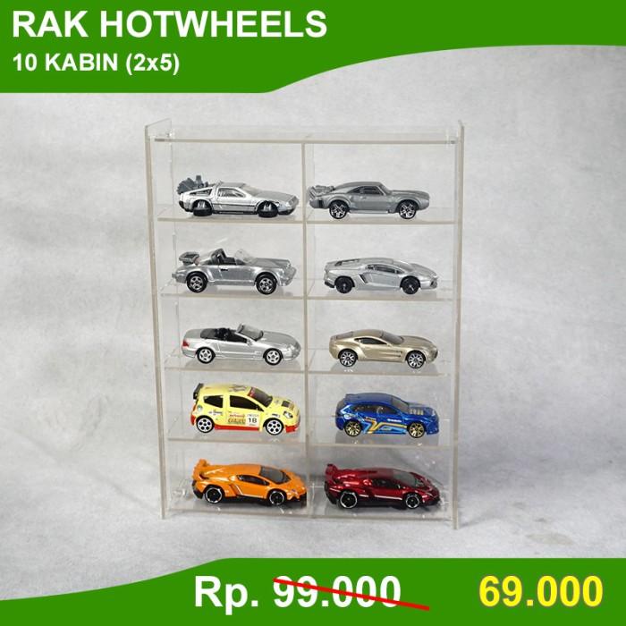 Ferna | Acrylic Display Rack / Rak Display Akrilik / Hotwheel Tomica Diecast