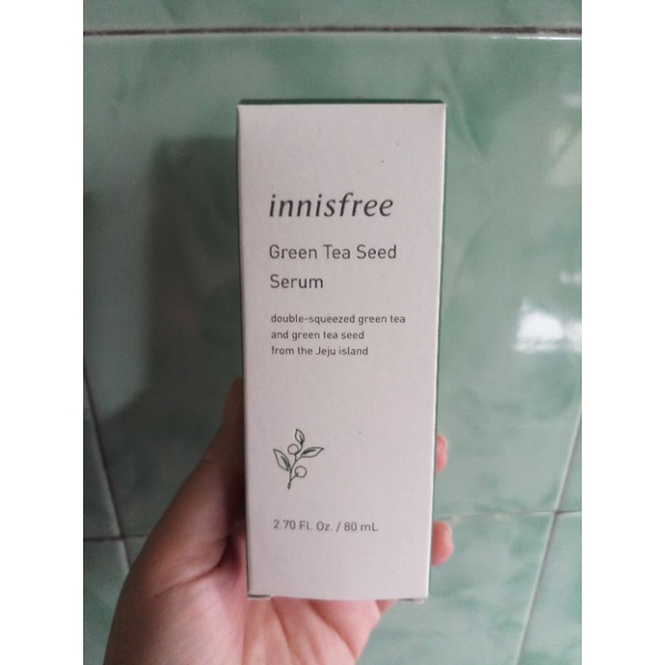 Innisfree Green Tea Seed Serum 80 ML New (Original Innisfree Official Shop)