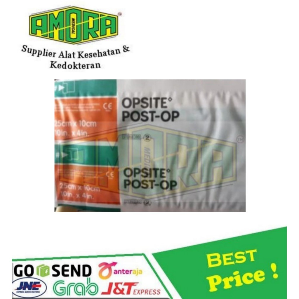 Opsite Post-OP 25x10cm / Plester Tahan Air / Opsite 25x10cm 1 Pcs