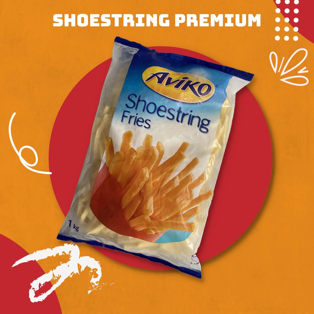 

Kentang Shoestring Aviko Premium 1 Kg