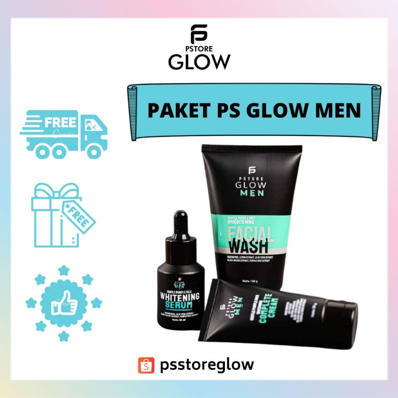 PAKET PSGLOW MEN BY PUTRA SIREGAR