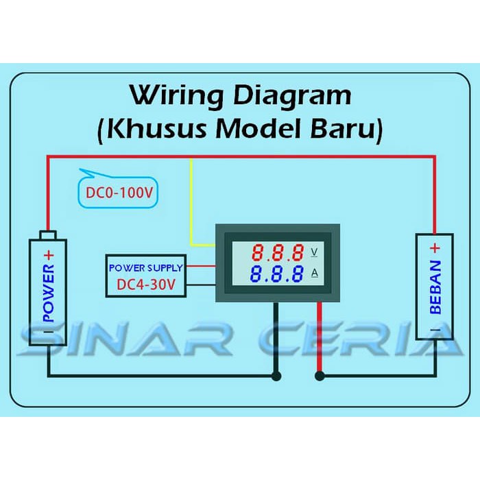 Digital Volt Amp Meter Wiring Diagram - Wiring Diagram