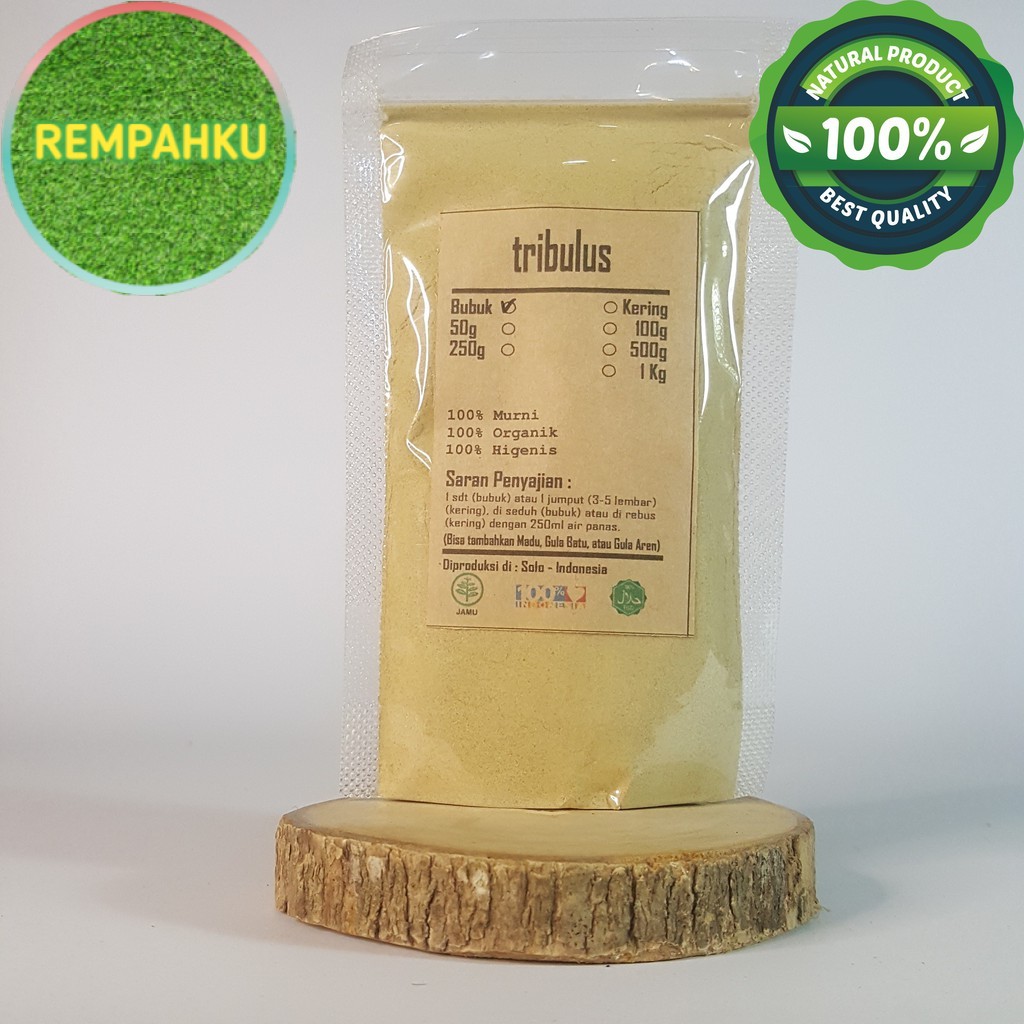 

TRIBULUS BUBUK 500 GRAM - Tribulus Terrestris - MURNI - JSR - RE