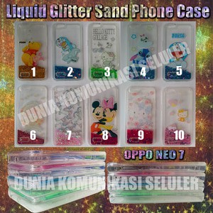 Casing - Case Liquid Glitter Sand Oppo Neo 7