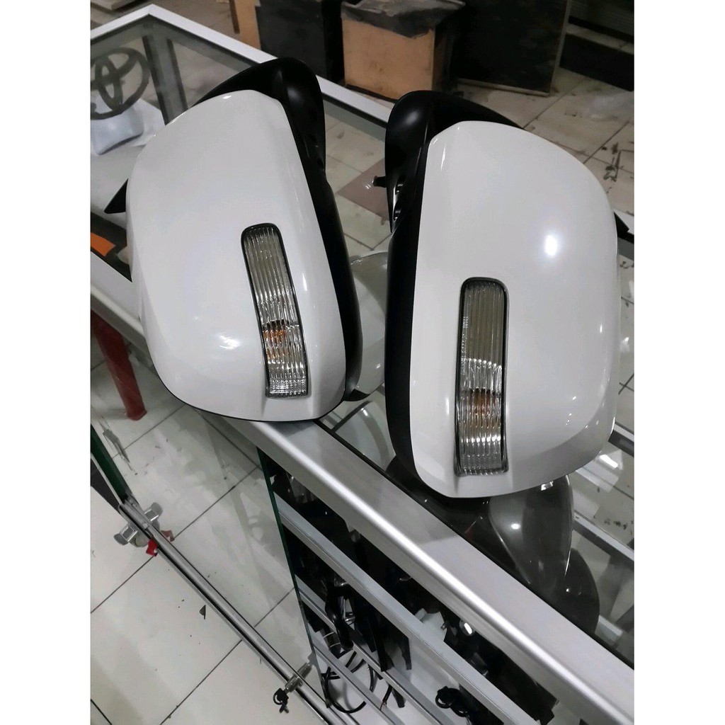 Paket Modifikasi Spion Mobil Toyota Inova Lipat Otomatis Elektrik Tipe G Luxury Ke V 2006 2007 2008 Shopee Indonesia