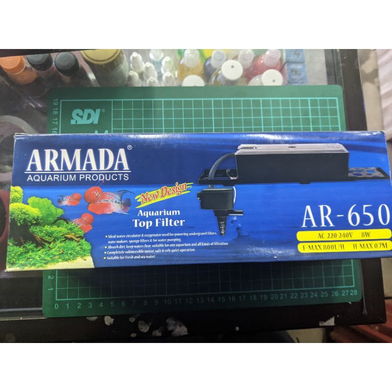 Armada top filter AR-650 + kapas